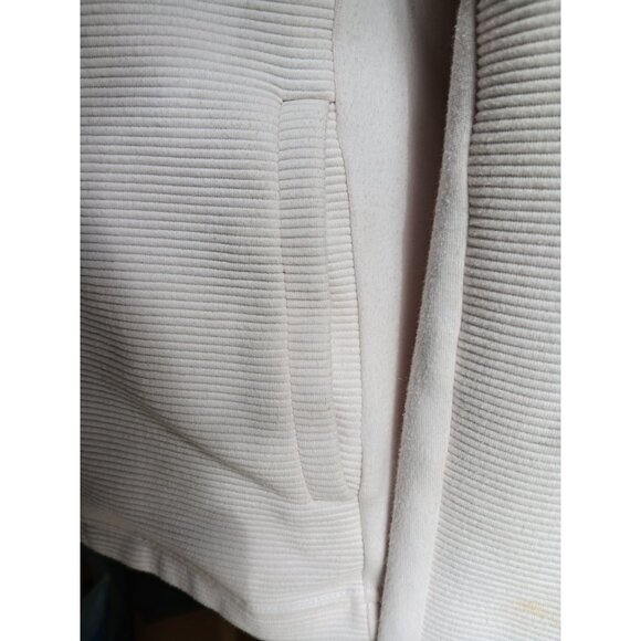 VTG The Ritz Carlton Dove Mountain Arizona Womens White Ribbed Jacket Full Zip M - Picture 13 of 16